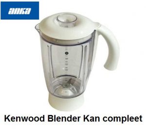 Kenwood Blender Kan compleet,Kenwood onderdelen Keuekenmachine,Kenwood Mixerglas,Kenwood Mixerglas Keukenmachine