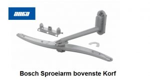 Bosch/Siemens Sproeiarm van bovenkorf -kompleet-