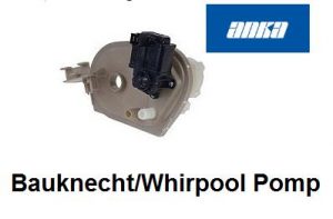 Bauknecht afvoerpomp droger- -Whirpool afvoerpomp droger