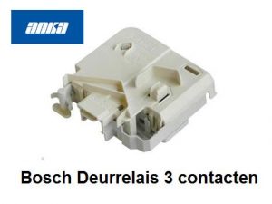 00613070 Bosch Deurrelais 3 contacten Wasmachine verkrijgbaar bij Anka Onderdelen