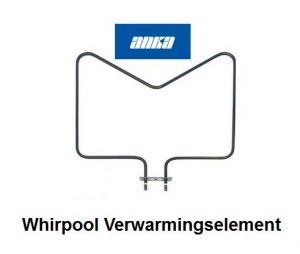  Whirpool  Whirpool  Onderelement, 1150Watt