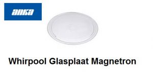 Whirpool Glasplaat magnetron,Magnetron onderdelen Whirpool, Glazen draaiplateau Magnetron.Whirpool  Glazen draaiplateau Magnetron.,Whirpool Magnetron Onderdelen,