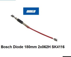 Bosch Diode 180mm 2x062H SK4116,HF74260NL03,H6870WI/02, 90517020,31205,00031205,Bosch Magnetron onderdelen,Bosch Diode ,Magnetron Origineel