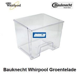 Whirpool Koelkast Groentelade,Whirpool Koelkast Groentebak,Transparant 233x180x180,Whirpool Koelkast Groentelade 233x180x180,Whirpool Koelkast Groentebak 233x180x180,Transparant ,Whirpool Koelkast Onderdelen, ARL353-ARL355-ARL371