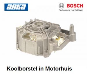 Bosch/Siemens Koolborstel in motorhuis 8 kontakten