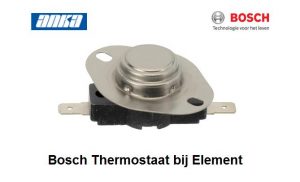 Bosch Thermostaat-vast Bij element,Bosch Temperatuurbegrenzer, Origineel Bosch,Bosch Wasdroger Thermostaat-vast bij element,Bosch  Wasdroger Temperatuurbegrenzer,Bosch Droger Ondeerdelen,Bosch Wasdroger Onderdelen, WTL6300, WTL640S, 00183832 -183832,Arti