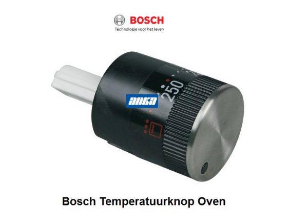 Bosch Temperatuurknop Oven,Origineel Bosch Onderdelen Oven,  423072, 00423072,9.05.53.32-0,.HE300550, HE306550, HE33U550,Bosch oven Knop