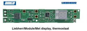 Liebherr/Module/Met display, thermostaat,6114641 Liebherr/Module/Met display, thermostaat/GP1456,  Origineel Liebherr Geschikt voor o.a. • GP1366-21-• GP1366-21A-• GP1366-21E • GP1366-21F-• GP1466-22-• GP1466-22D-• GPes1466-22