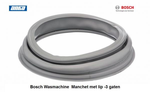 Bosch Wasmachine  Manchet met lip -3 gaten