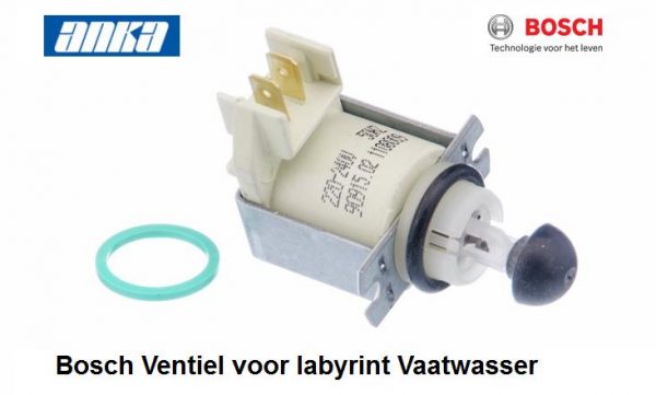 Bosch Ventiel voor labyrint Vaatwasser,Bosch VentieBosch Ventiel voor labyrint Vaatwasser,Bosch Ventiel Vaatwasser,Bosch Vaatwasser Onderdelen,Bosch afwasmachine Onderdelen,