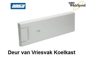 481244069308 Whirpool Vriesvak-deur compleet direct leverbaar