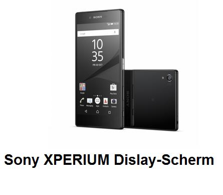 Sony Xperia E6853 Display Module Zwart