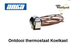 Whirpool Koelkast Ontdooi thermostaat ,Whirpool koelkast onderdelen, Origineel Whirlpool Geschikt voor o.a. AC2225GEKB 482000003178