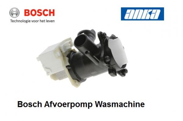 00145777 Bosch Wasmachine afvoerpomp 3 tuiten  Geschikt voor o.a. WAS28740, WAS284A0