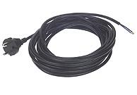 701626  Universeel Verpakt Snoer H05VVF 2x0.75mm2 zwart 6M soepel