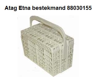 88030155 Atag/ Etna bestekmand/12 vakken met handvat