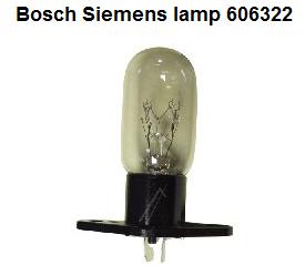 Bosch Lamp van magnetron 00606322