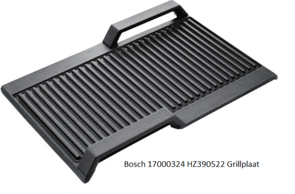 Bosch 17000324 HZ390522 Grillplaat verkrijgbaar bij ANKA