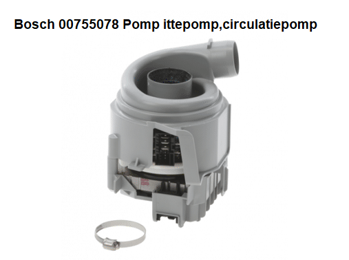 Bosch 755078, 00755078 Pomp Hittepomp, circulatiepomp verkrijgbaar bij ANKA
