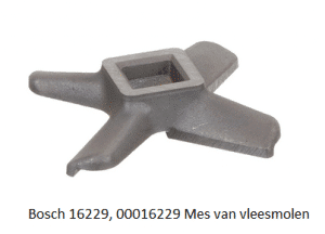 Bosch 16229, 00016229 Mes van vleesmolen verkrijgbaar bij ANKA