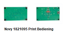 Novy 1821095 Print Bediening Afzuigkap