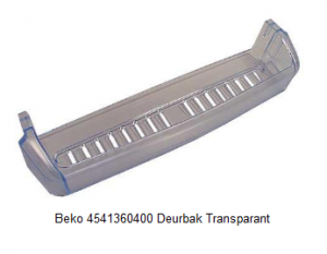 Beko 4541360400 Deurbak Transparant verkrijgbaar bij ANKA
