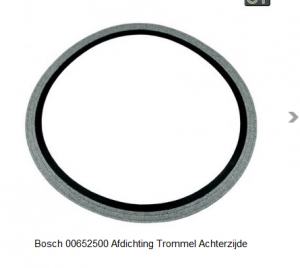 Bosch 652500, 00652500 Afdichting Trommel Achterzijde verkrijgbaar bij Anka