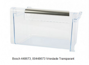 Bosch 448673, 00448673 Vrieslade Transparant verkrijgbaar bij Anka