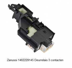 Zanussi 1462229145 Deurrelais 3 contacten verkrijgbaar bij Anka