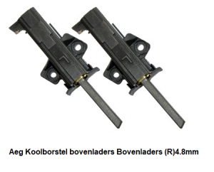 Aeg Koolborstel bovenladers Bovenladers (R)4.8mm verkrijgbaar bij Anka