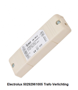 Electrolux 50292961005 Trafo Verlichting verkrijgbaar bij Anka