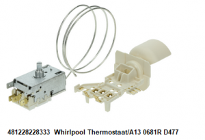 481228228333 Whirlpool Thermostaat/A13 0681R D477 verkrijgbaar bij Anka