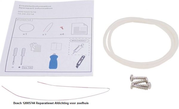 Bosch 12005744 Reparatieset Afdichting voor zeefhuis verkrijgbaar bij Anka