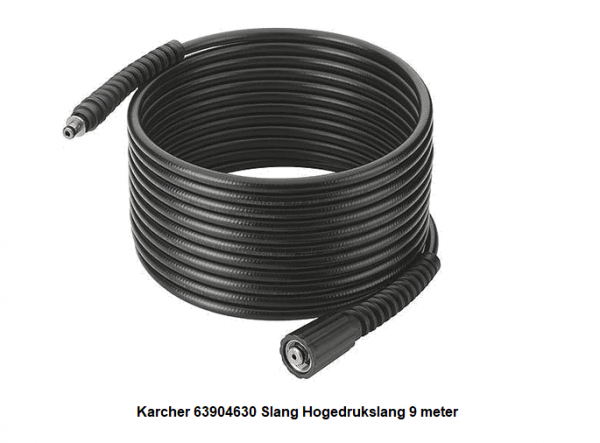 Karcher 63904630 Slang Hogedrukslang 9 meter verkrijgbaar bij Anka