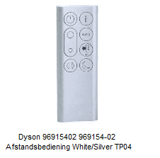 Dyson 96915402 969154-02 Afstandsbediening White/Silver TP04 verkrijgbaar bij Anka