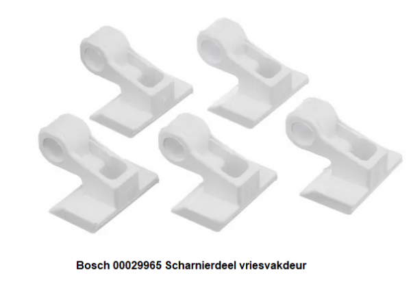 Bosch 00029965 Scharnierdeel vriesvakdeur verkrijgbaar bij Anka