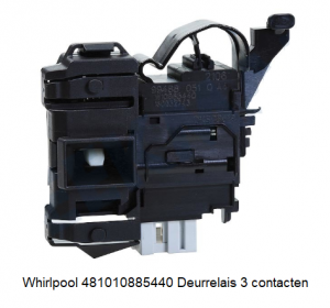 Whirlpool 481010885440 Deurrelais 3 contacten verkrijgbaar bij Anka