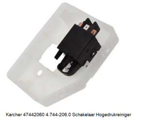 Karcher 47442060 4.744-206.0 Schakelaar Hogedrukreiniger verkrijgbaar bij ANKA