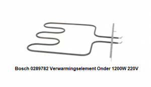 Bosch 0289782 Verwarmingselement Onder 1200W 220V verkrijgbaar bij ANKA