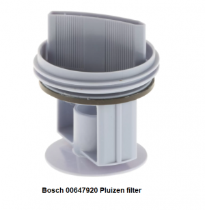 Bent U op zoek naar de Bosch 00647920 Pluizen filter, deze kan U snel en makkelijk bestellen online bestellen bij ANKA