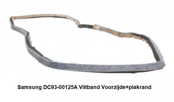 Samsung DC93-00125A Viltband Voorzijde+plakrand verkrijgbaar bij ANKA