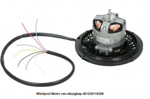 Whirlpool Motor van afzuigkap 481236118396 verkrijgbaar bij ANKA