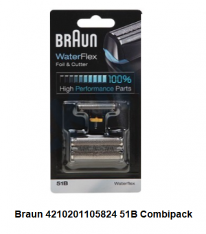 Braun 4210201105824 51B Combipack Waterflex verkrijgbaar bij ANKA