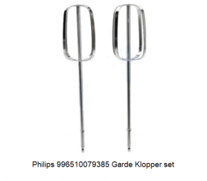 Bent U op zoek naar de Philips 996510079385 Garde Klopper set deze is verkrijgbaar bij ANKA
