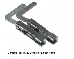 Dometic 105311722 Scharnier Links/Rechts verkrijgbaar bij ANKA