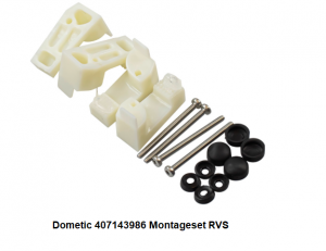 Dometic 407143986 Montageset RVS verkrijgbaar bij ANKA