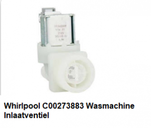 Whirlpool C00273883 Wasmachine Inlaatventiel verkrijgbaar bij ANKA