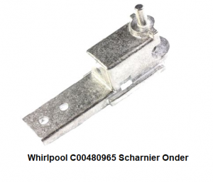 Whirlpool C00480965 Scharnier Onder verkrijgbaar bij ANKA