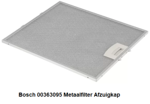 Bosch 363095, 00363095 Metaalfilter verkrijgbaar bij ANKA
