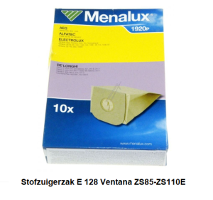 Stofzuigerzak E 128 Ventana ZS85-ZS110E verkrijgbaar bij ANKA